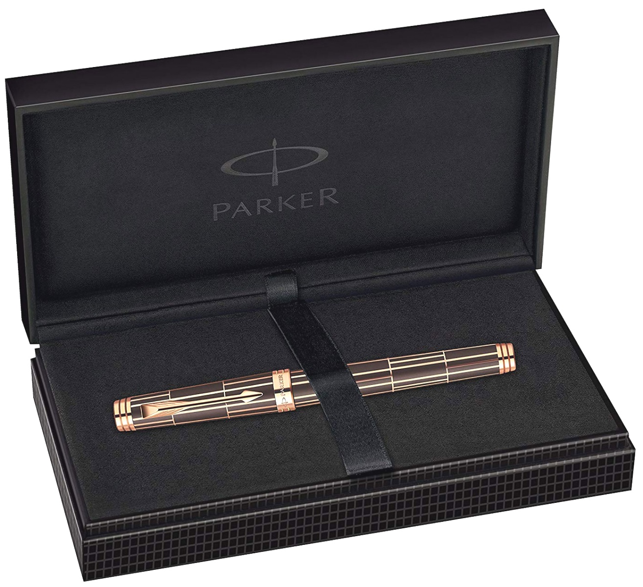 Перьевая ручка Parker Premier Luxury F565, Brown PGT (Перо F), фото 3