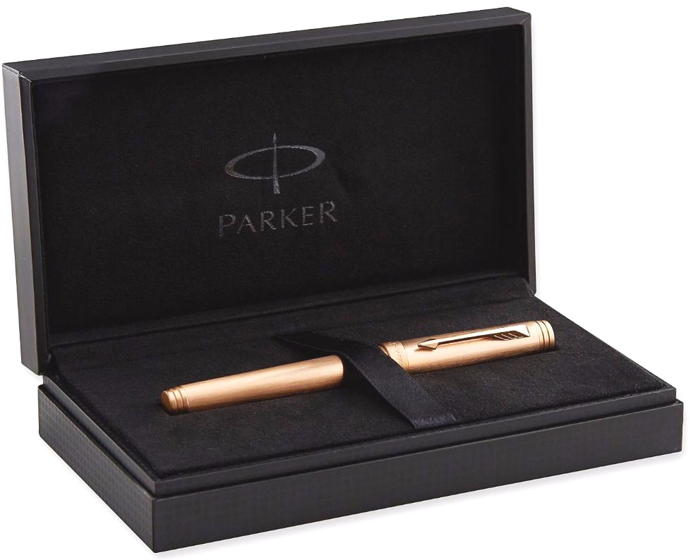 Перьевая ручка Parker Premier Monochrome F564, Pink Gold (Перо F), фото 3