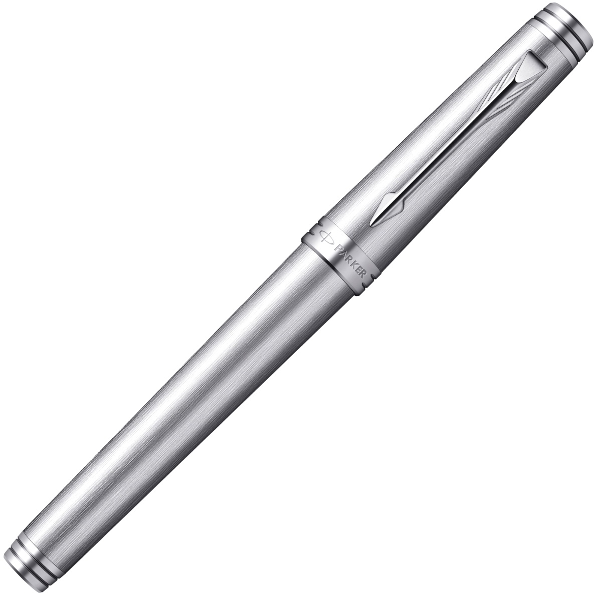 Перьевая ручка Parker Premier Monochrome F564, Titanium (Перо M), фото 2
