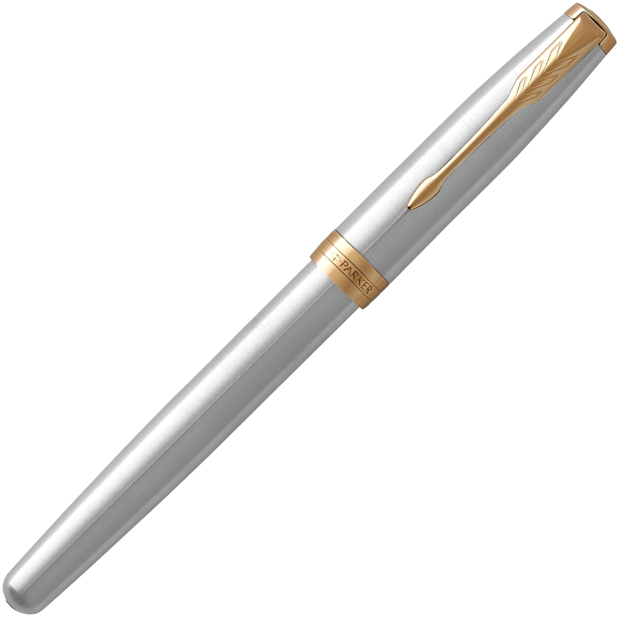  Перьевая ручка Parker Sonnet Core F527, Stainless Steel GT (Перо F), фото 2