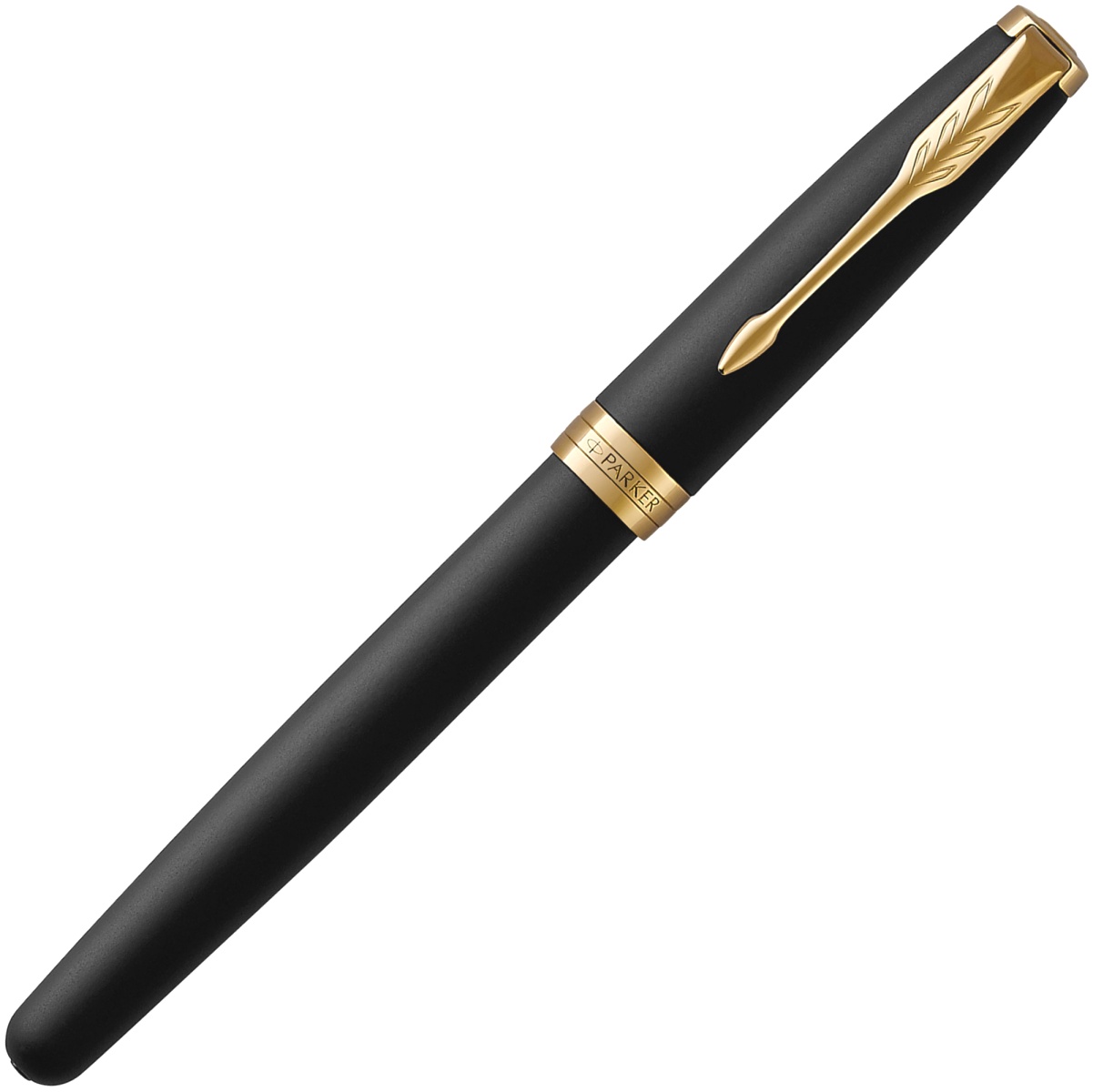  Перьевая ручка Parker Sonnet Core F528, Matte Black GT (Перо F), фото 2