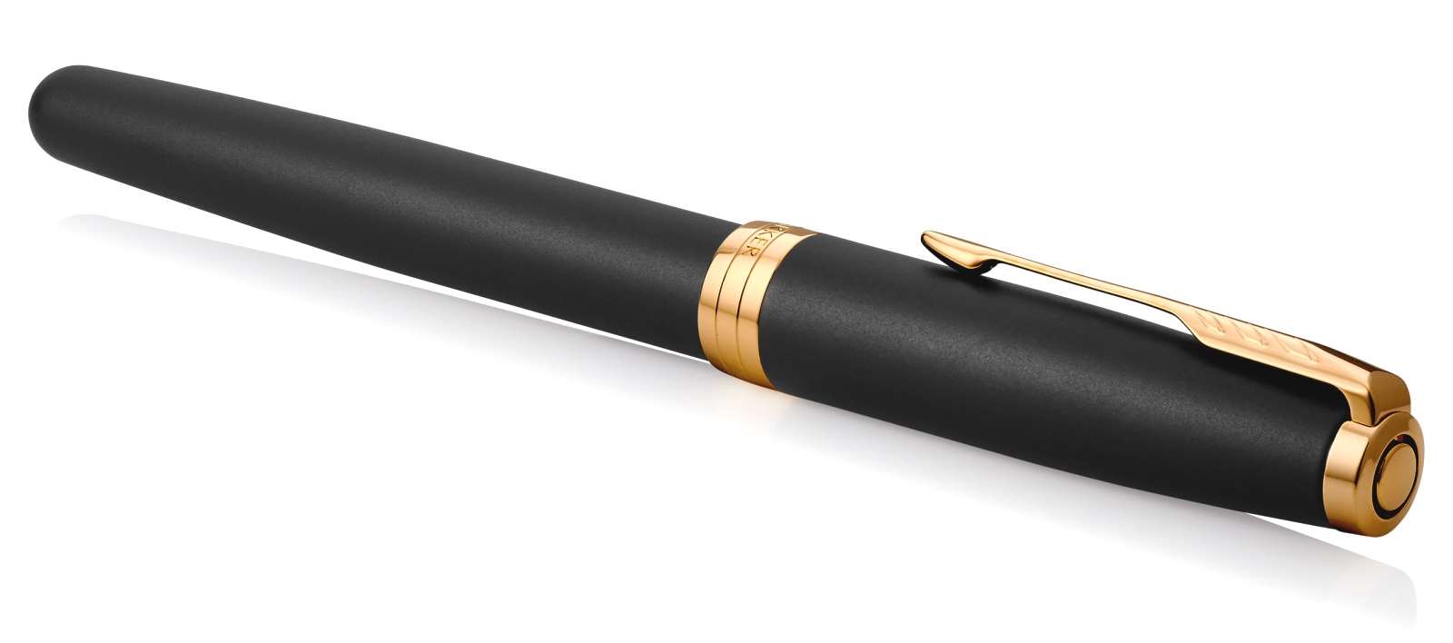  Перьевая ручка Parker Sonnet Core F528, Matte Black GT (Перо F), фото 4