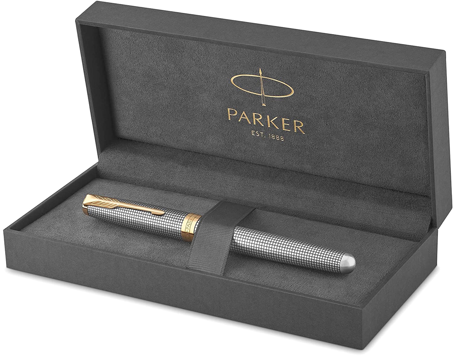  Перьевая ручка Parker Sonnet Premium F534, Cisele GT (Перо F), фото 5