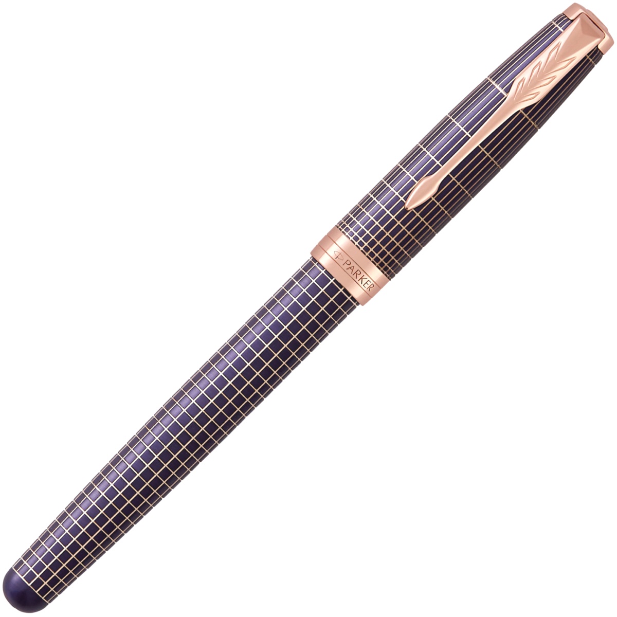  Перьевая ручка Parker Sonnet Core, Purple Matriz Cisele GT (Перо F), фото 2
