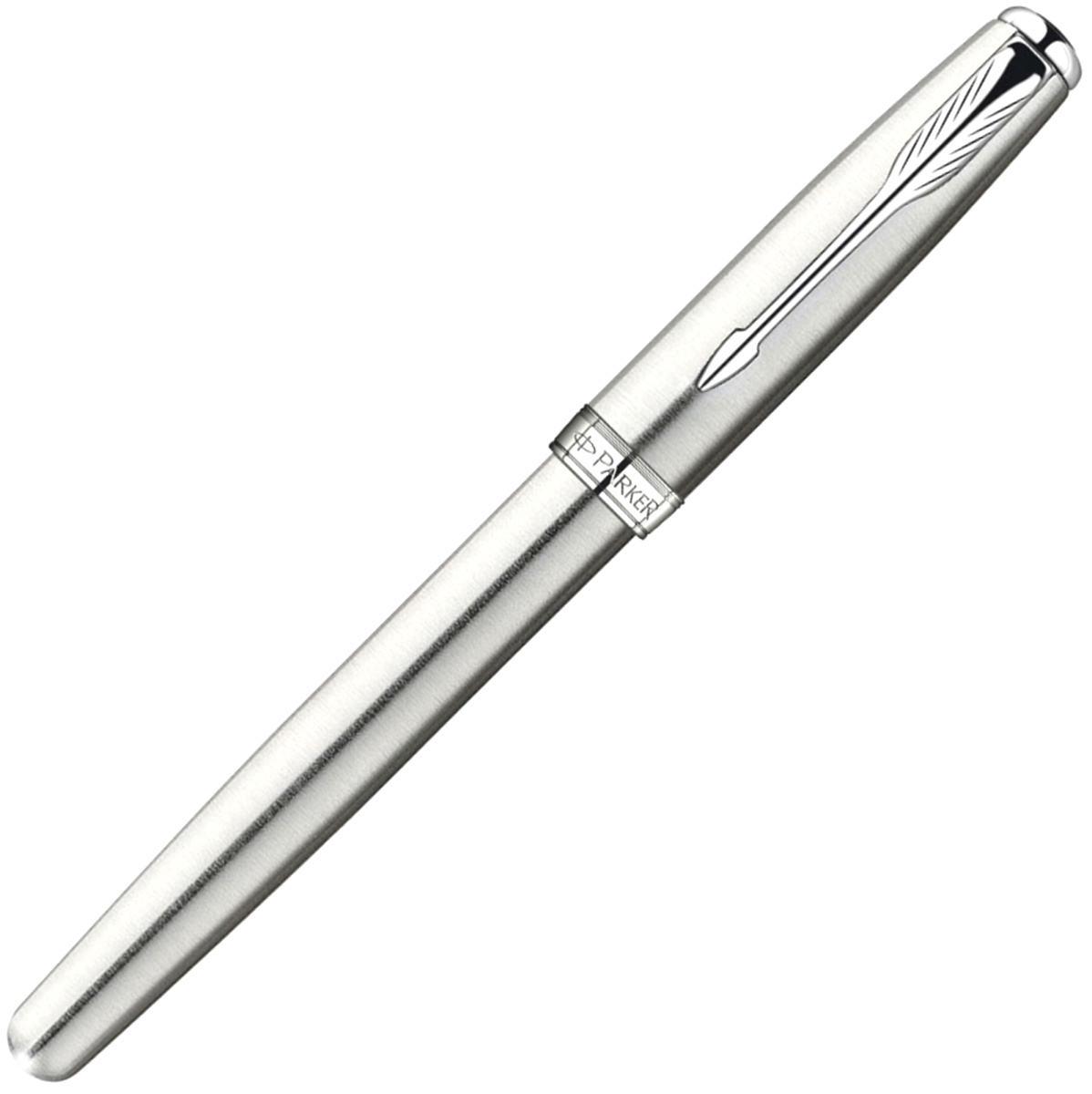 Перьевая ручка Parker Sonnet F526, St. Steel СT (Перо M), фото 2