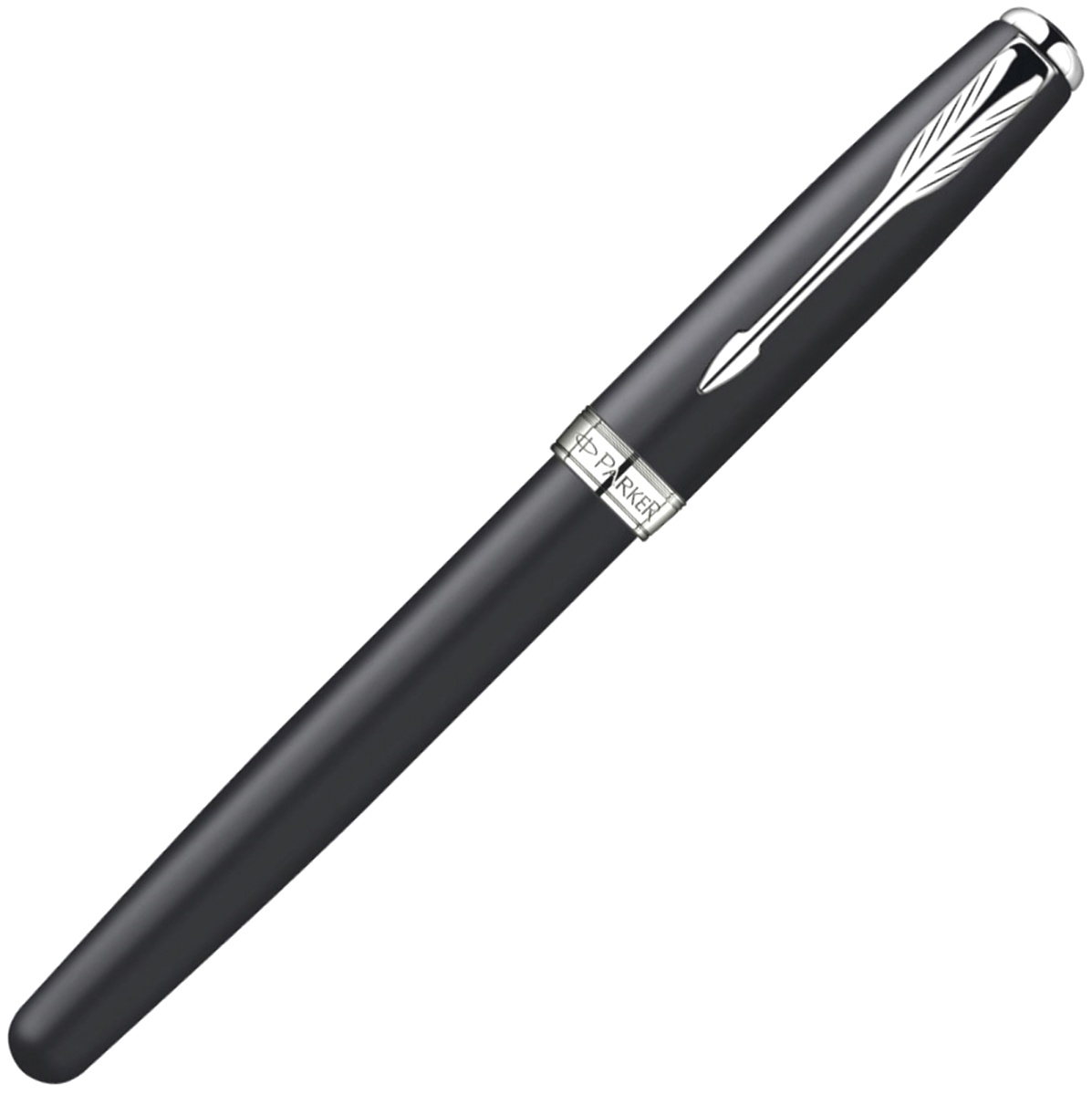 Перьевая ручка Parker Sonnet F529, MattBlack СT (Перо M), фото 2