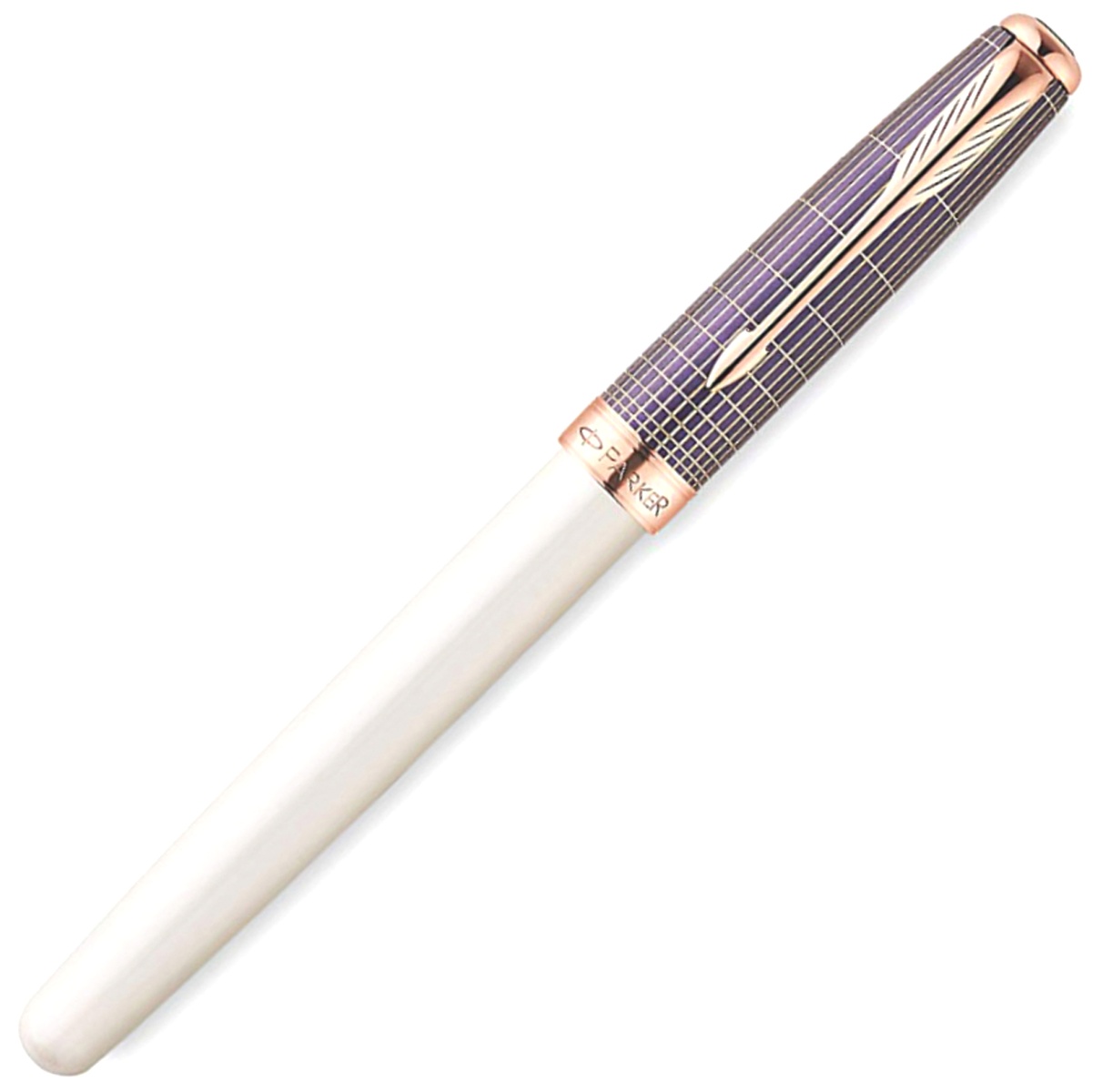Перьевая ручка Parker Sonnet F533 Special Edition 2015, Contort Purple Cisele (Перо F), фото 2
