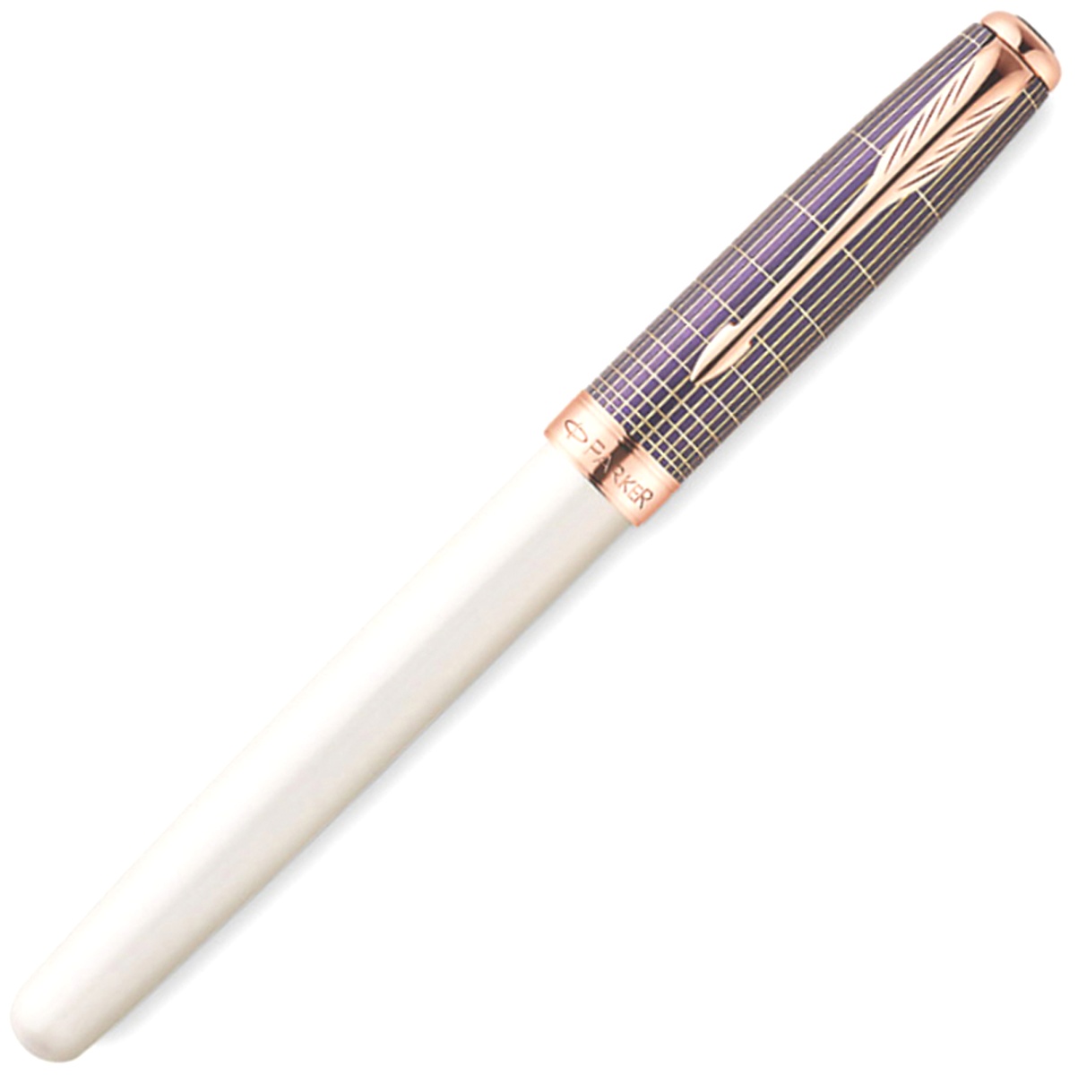 Перьевая ручка Parker Sonnet F533 Special Edition 2015, Contort Purple Cisele (Перо M), фото 2