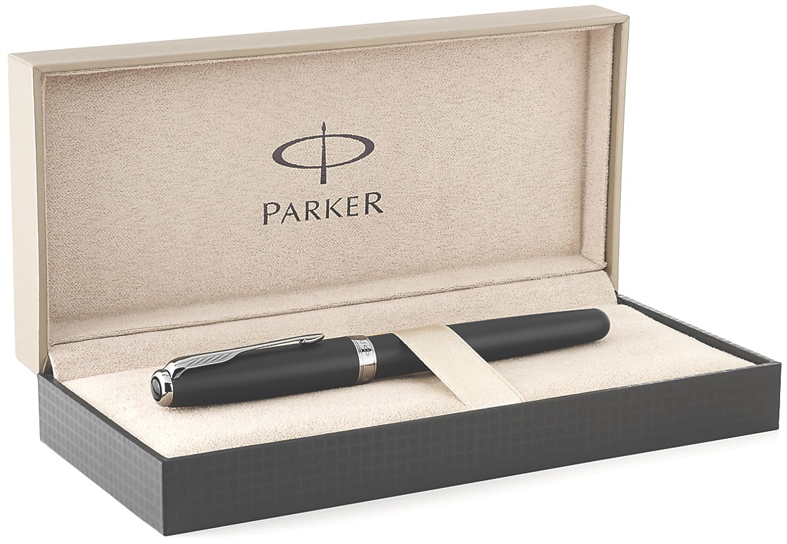  Перьевая ручка Parker Sonnet F533 Special Edition 2015, Secret Black Shell (Перо M), фото 4