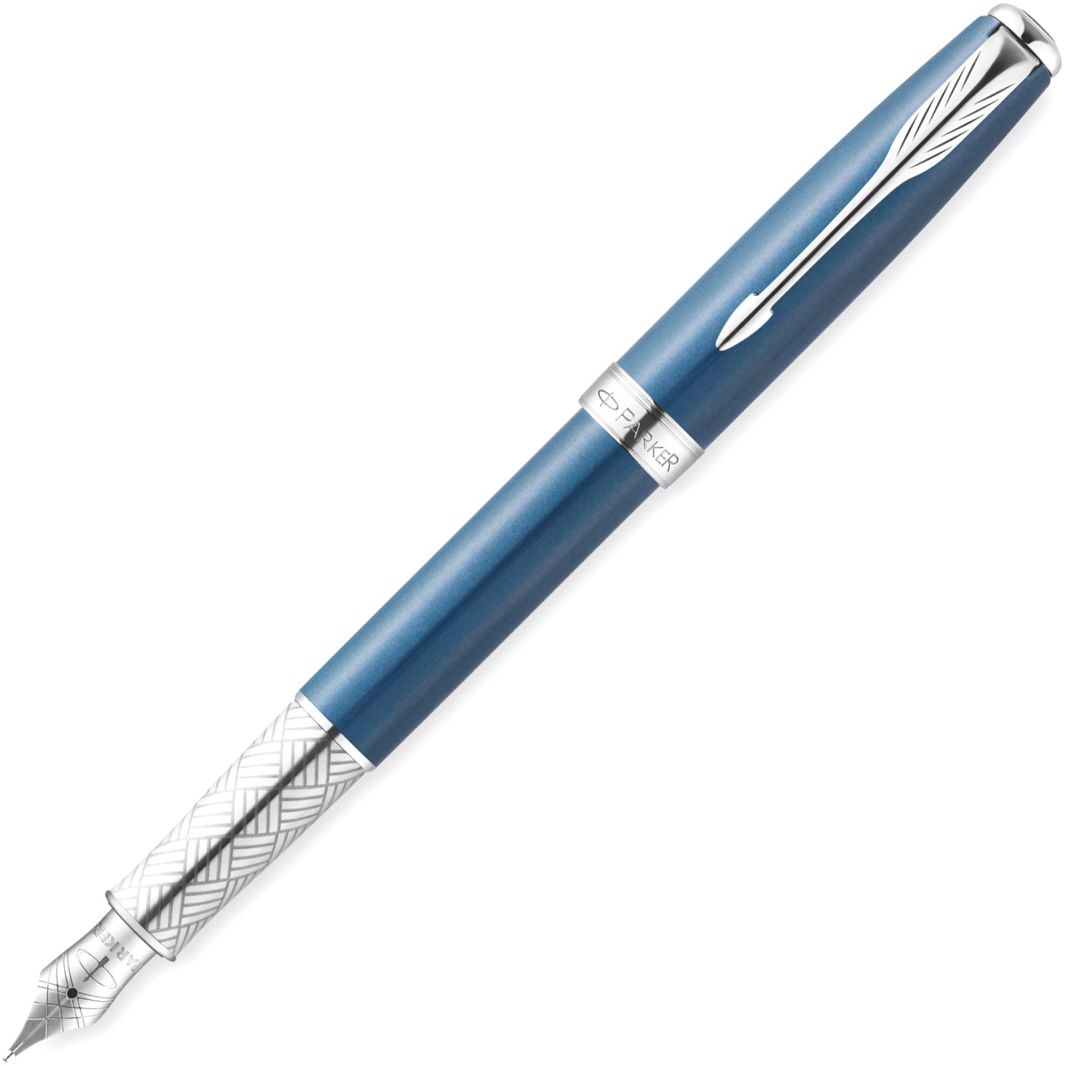 Перьевая ручка Parker Sonnet F533 Special Edition 2015, Secret Blue Shell (Перо F)