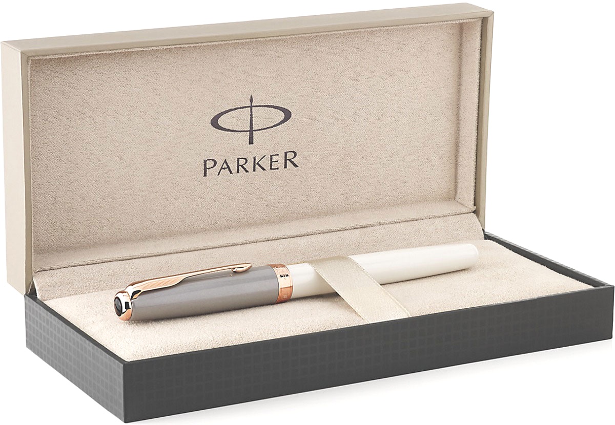 Перьевая ручка Parker Sonnet F533 Special Edition 2015 Subtle Pearl and Grey (Перо F), фото 3