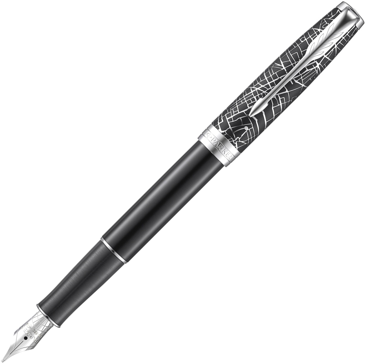  Перьевая ручка Parker Sonnet Metro SE18 F541, Black CT (Перо F)