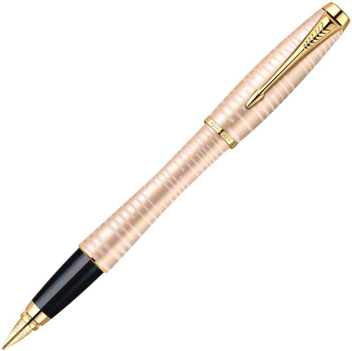 Перьевая ручка Parker Urban Premium Vacumatic F206, Golden Pearl GT (Перо F)