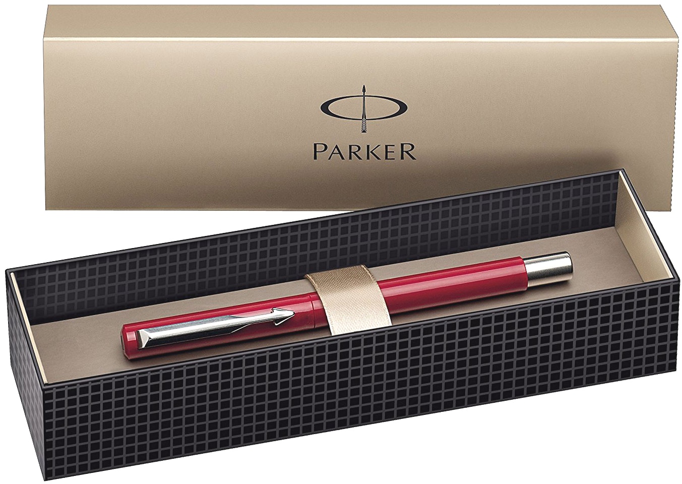 Перьевая ручка Parker Vector Standard F01, Red (Перо F), фото 3