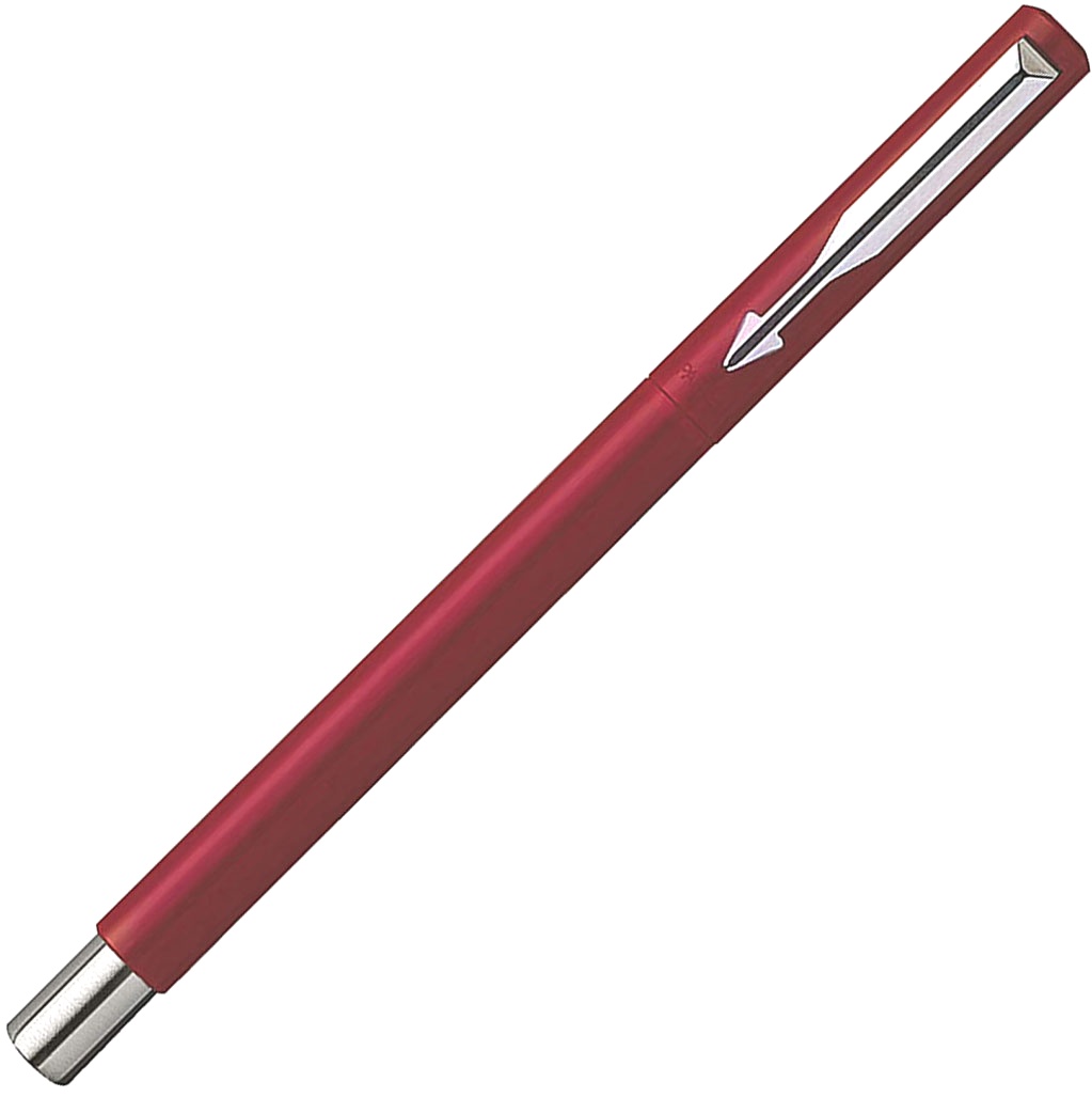 Перьевая ручка Parker Vector Standard F01, Red (перо M), фото 2