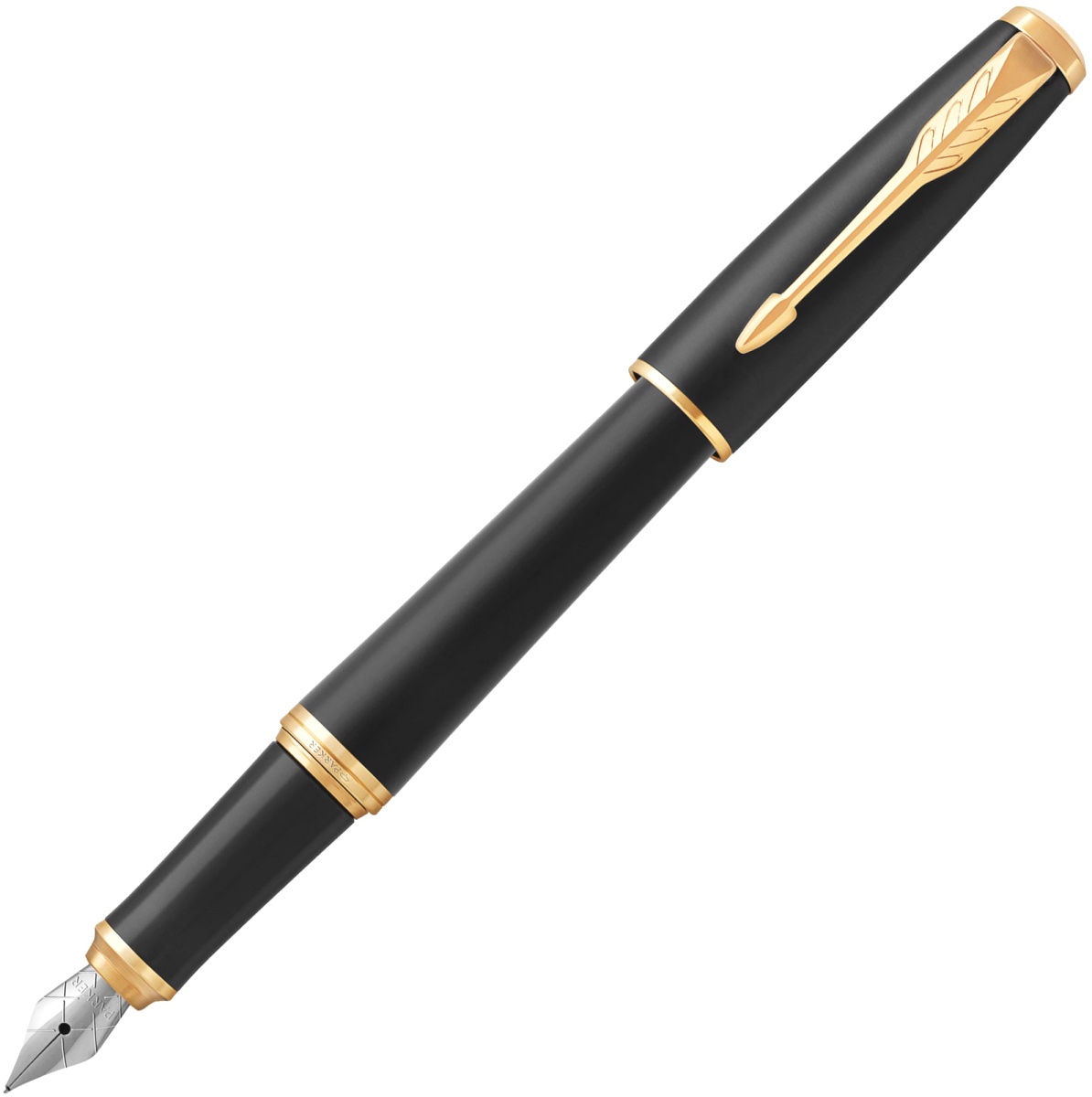  Подарочный набора 2021: ручка перьевая Parker Urban Core F309, Black GT (Перо M) + чехол для ручки Parker, фото 4