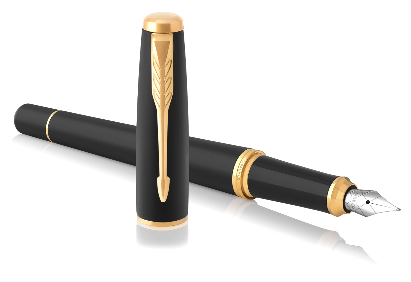  Подарочный набора 2021: ручка перьевая Parker Urban Core F309, Black GT (Перо M) + чехол для ручки Parker, фото 6