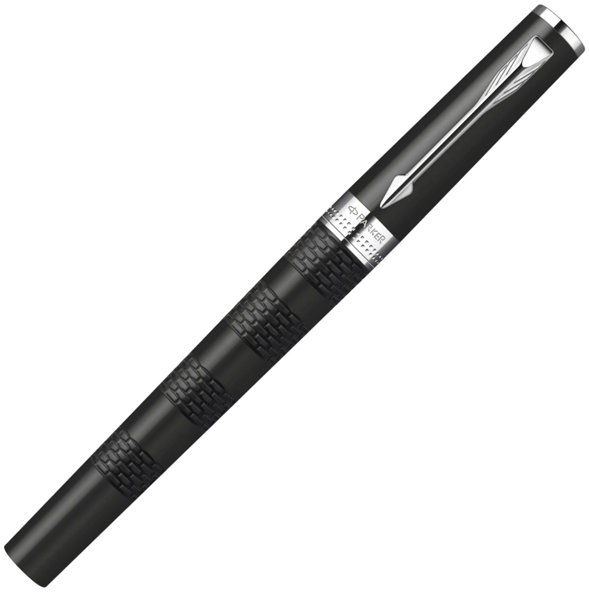Ручка Parker 5th Ingenuity Large F501, Black Rubber CT, фото 2