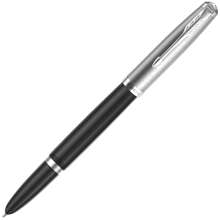  Ручка перьевая Parker 51 Core, Black CT (Перо F)