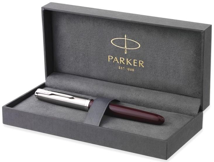  Ручка перьевая Parker 51 Core, Burgundy CT (Перо F), фото 10