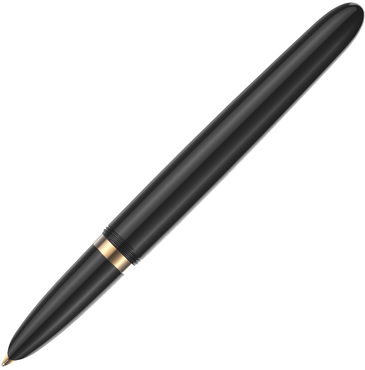  Ручка перьевая Parker 51 Premium, Black GT (Перо F), фото 4