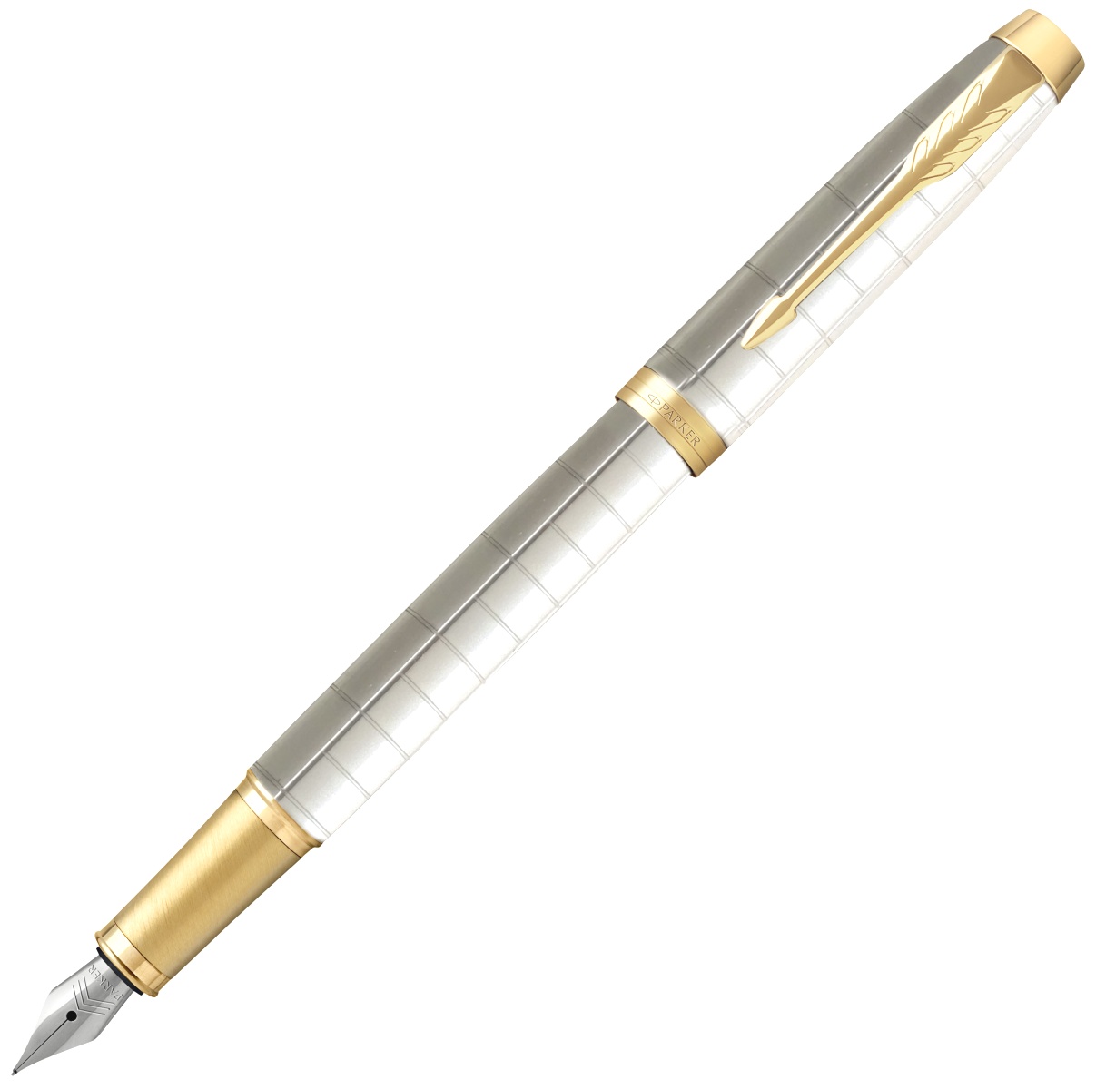  Ручка перьевая Parker IM Premium F318, Pearl GT (Перо F)