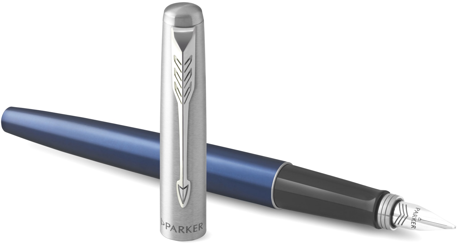  Ручка перьевая Parker Jotter Core F63, Royal Blue CT (Перо M), фото 3