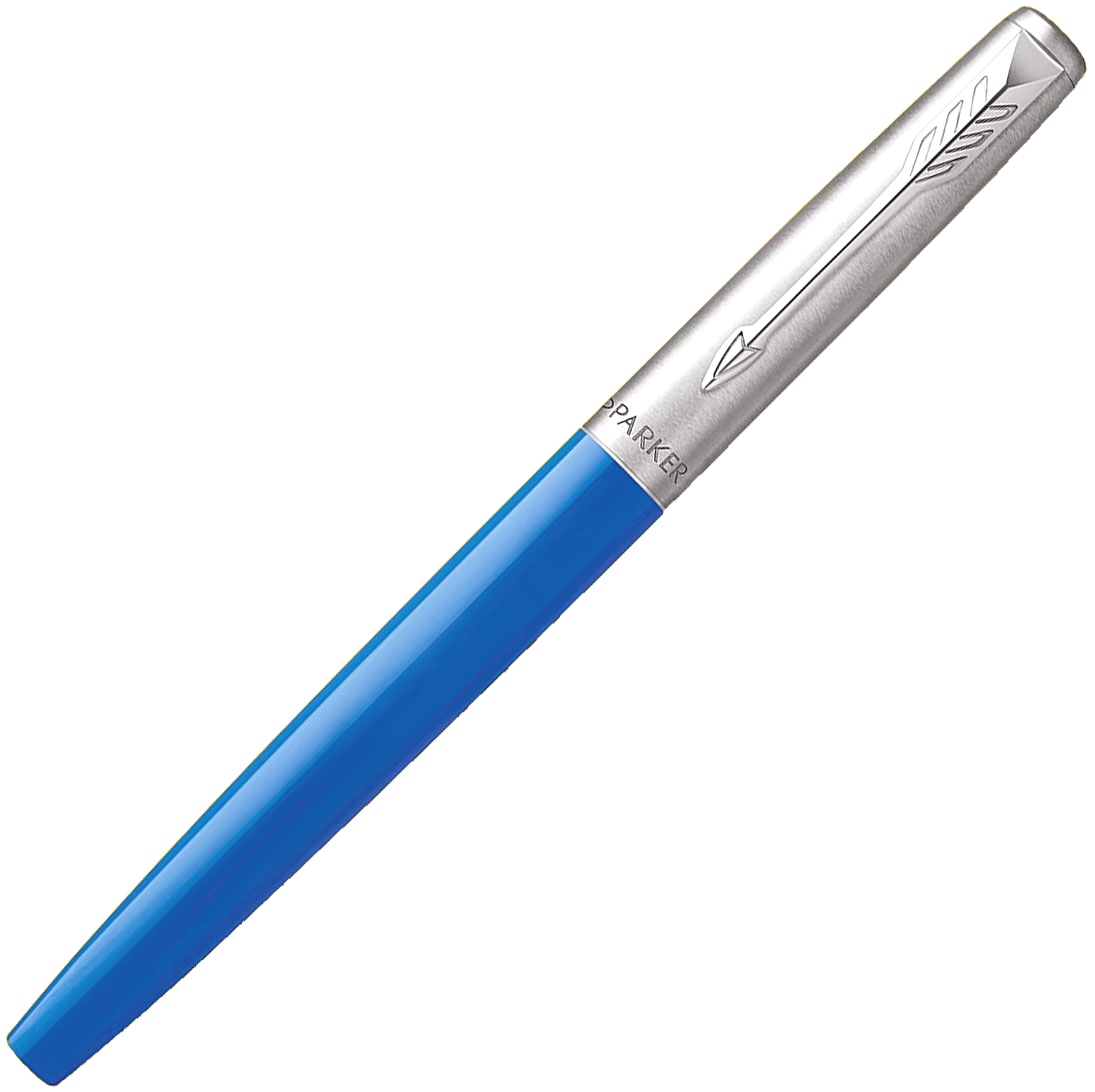  Ручка перьевая Parker Jotter Original F60, Blue Chrom CT (Перо M), фото 3