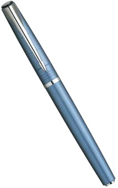 Ручка перьевая Parker Latitude F197, Slate Blue (Перо M), фото 2