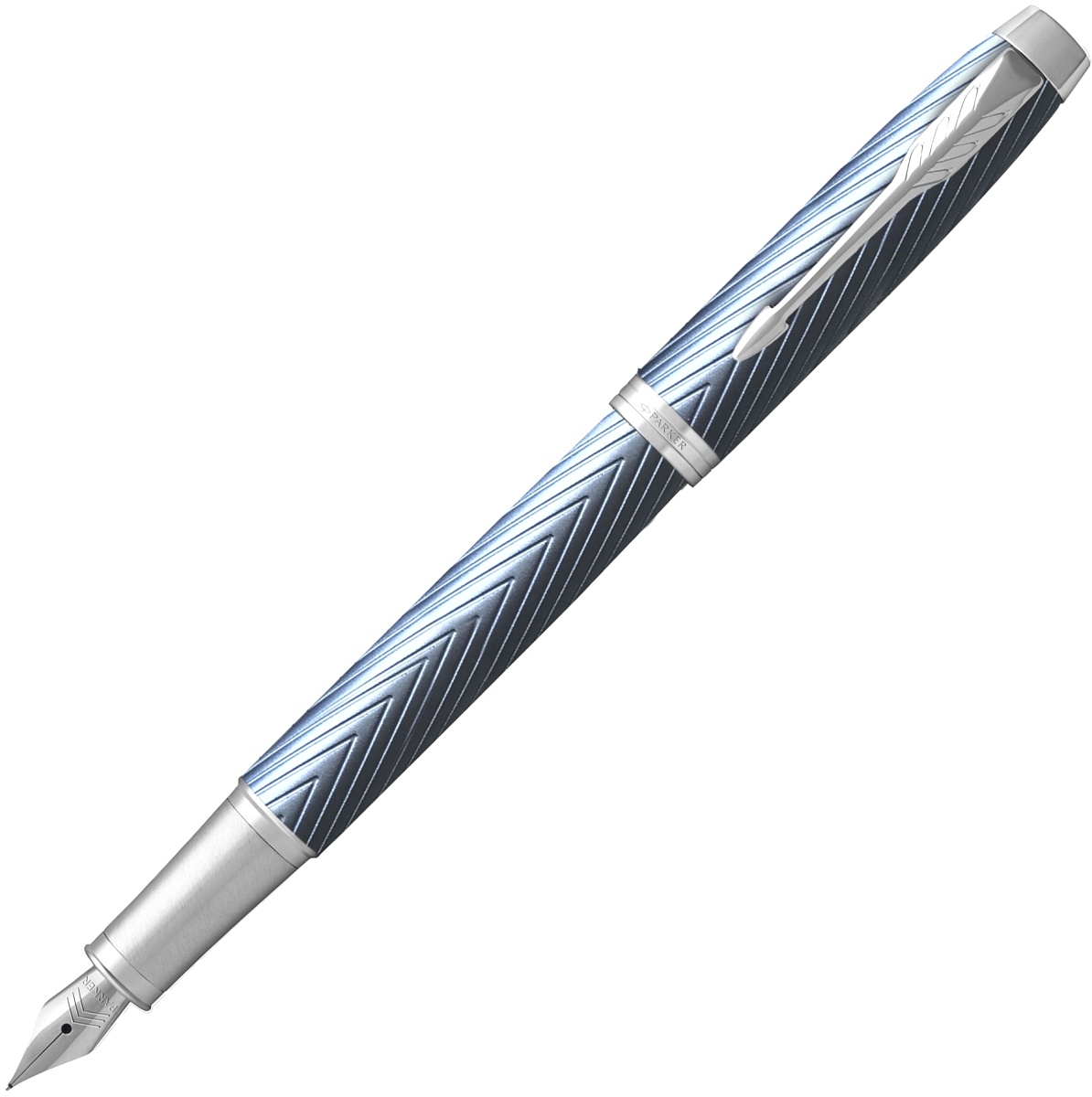  Ручка перьевая Parker Parker IM Premium F318, Blue Grey CT