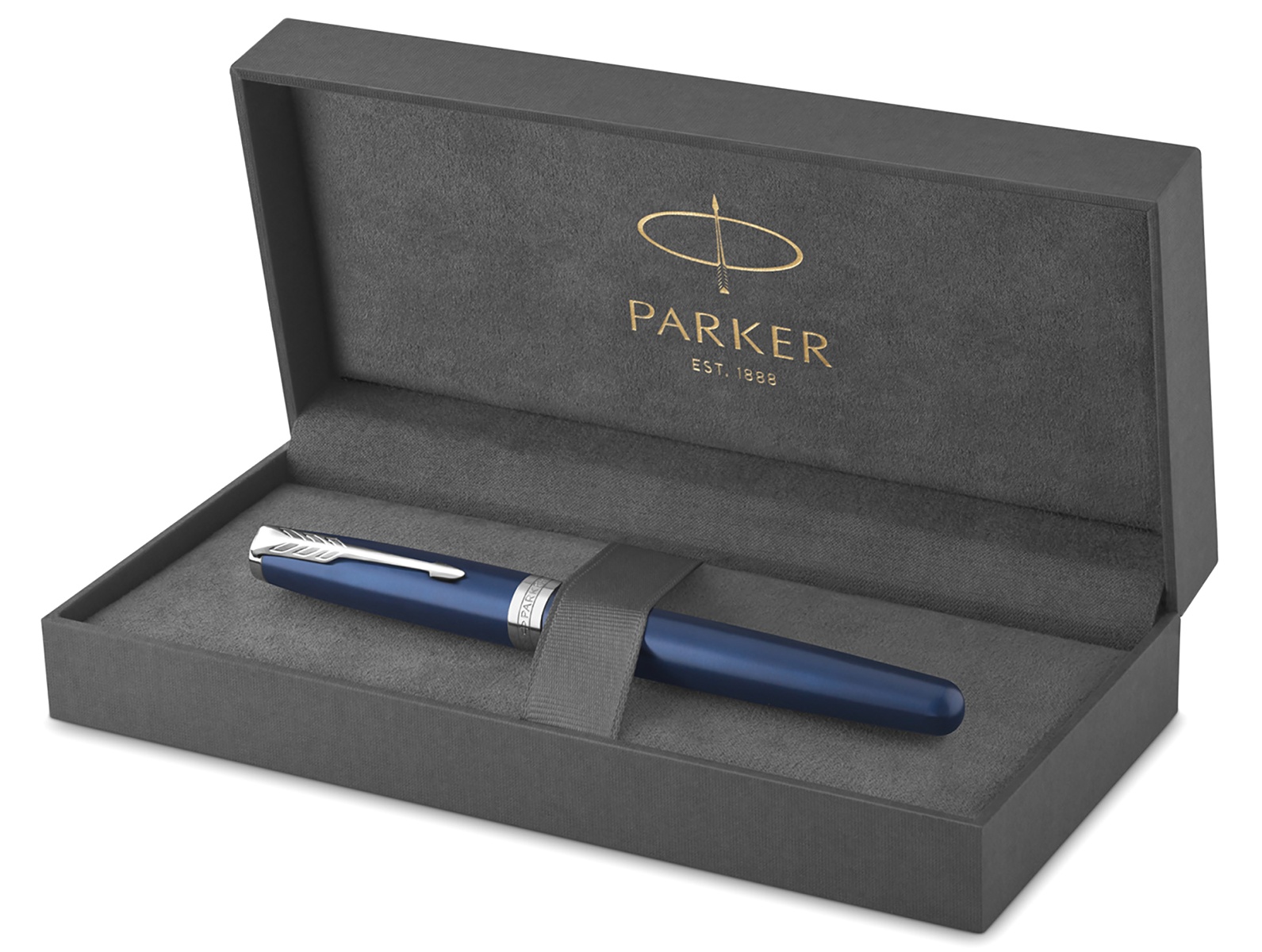  Ручка перьевая Parker Sonnet Core F539, Lacquer Blue CT (Перо F), фото 5