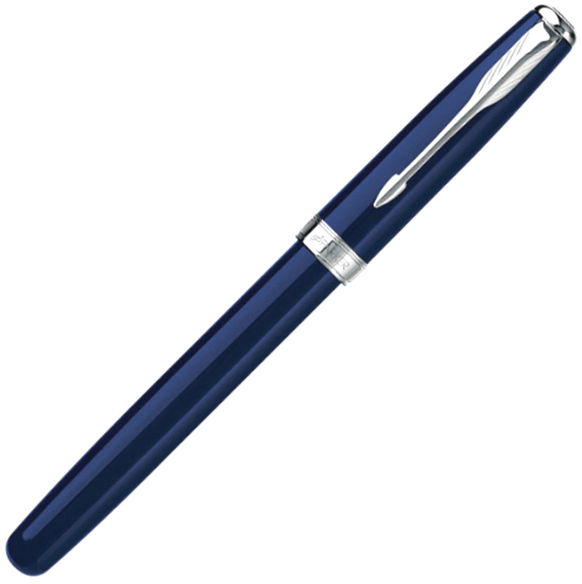 Ручка перьевая Parker Sonnet F539, Lacquer Blue СT (Перо M), фото 2