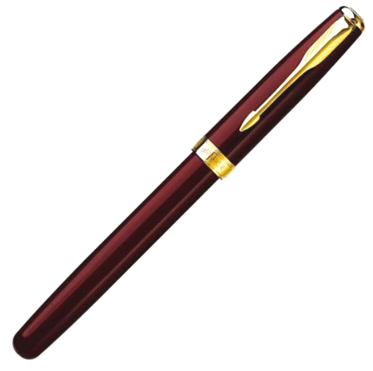 Ручка перьевая Parker Sonnet F539, Lacquer Red GT (Перо M), фото 2