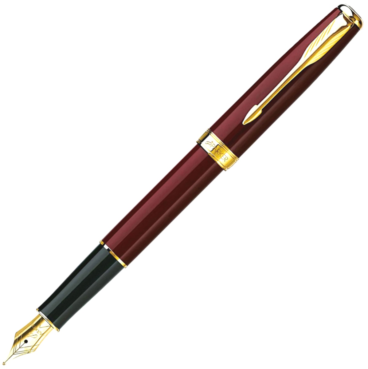 Ручка перьевая Parker Sonnet F539, Lacquer Red GT (Перо M)