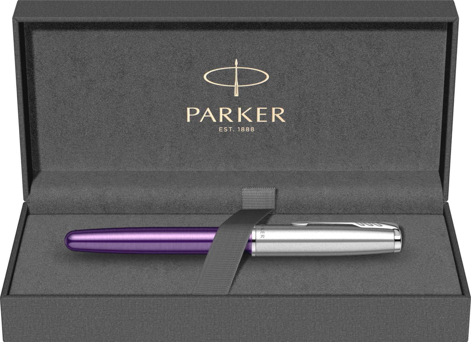  Ручка перьевая Parker Sonnet Essential SB F545, Violet CT (Перо F), фото 11