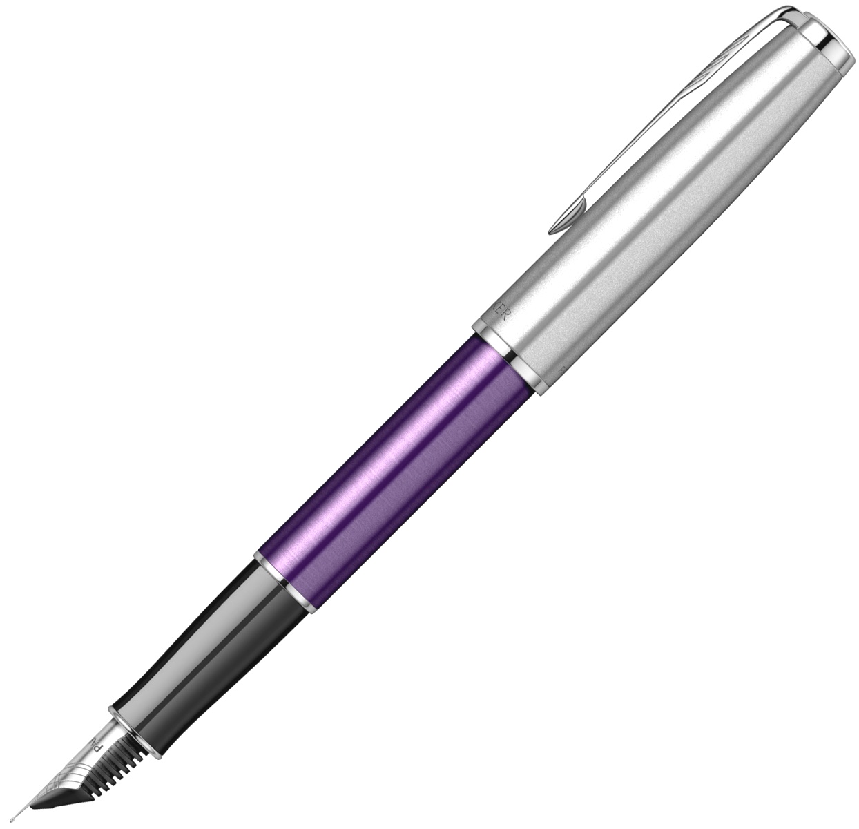  Ручка перьевая Parker Sonnet Essential SB F545, Violet CT (Перо F), фото 2