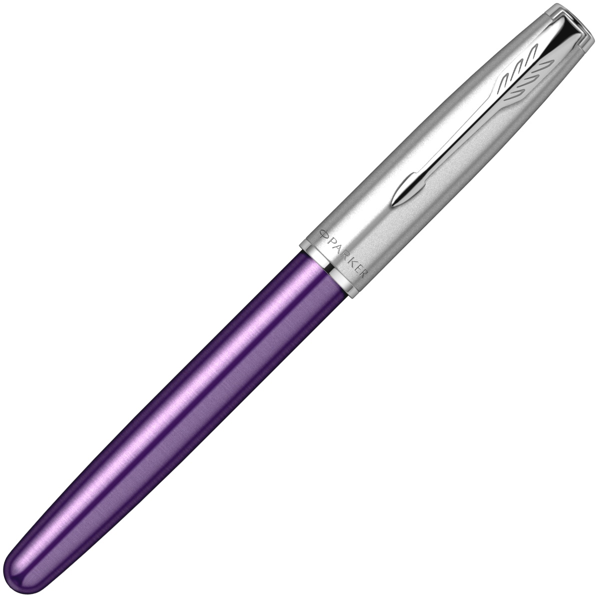  Ручка перьевая Parker Sonnet Essential SB F545, Violet CT (Перо F), фото 4