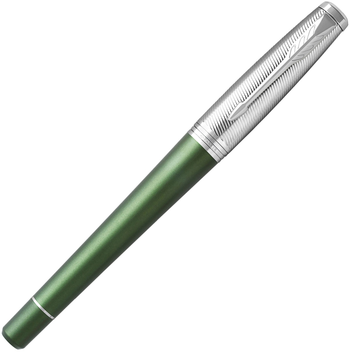  Ручка перьевая Parker Urban Premium F311, Green CT (Перо F), фото 2