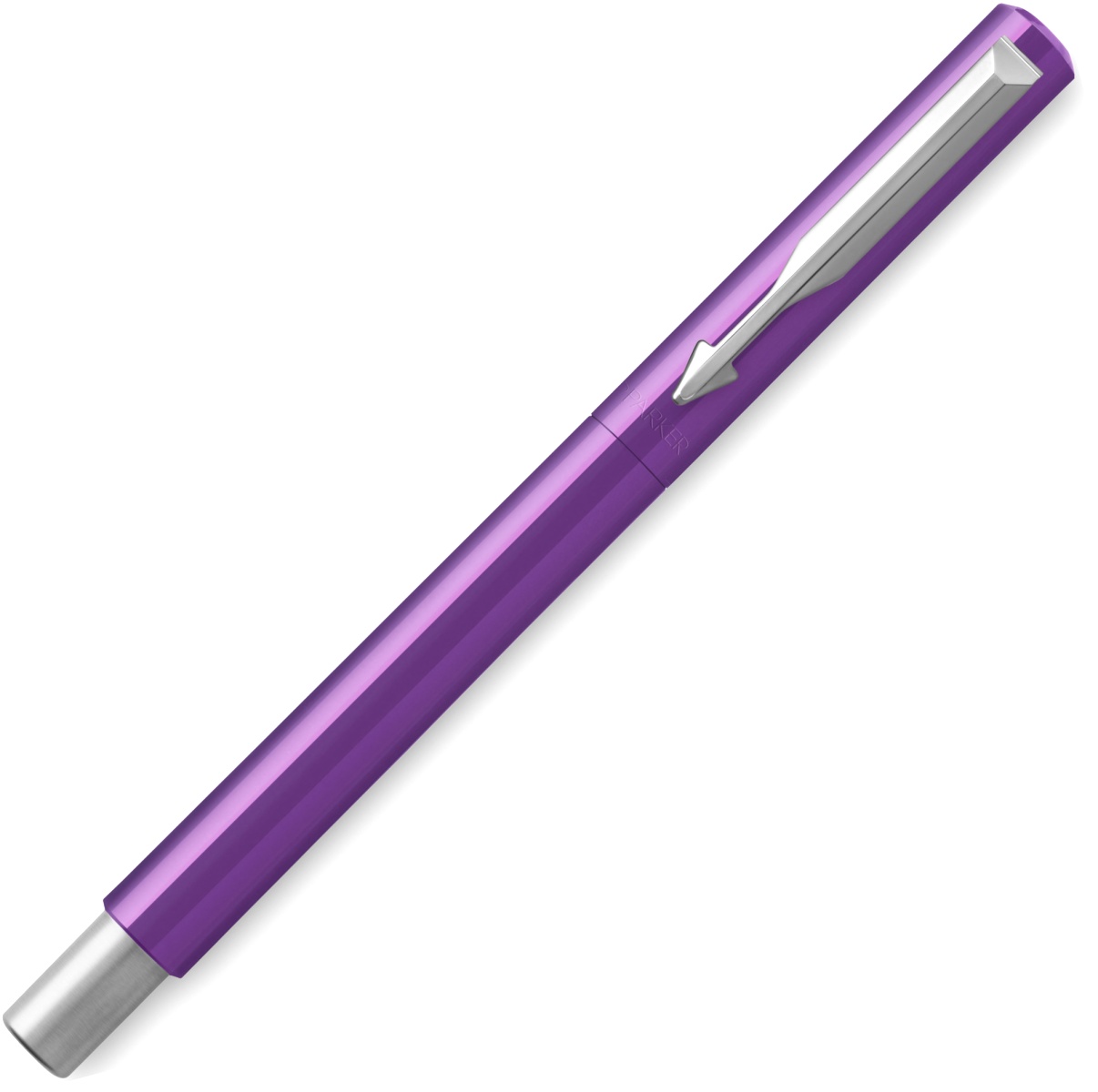  Ручка перьевая Parker Vector Standard F01 Purple CT (Перо F), фото 2