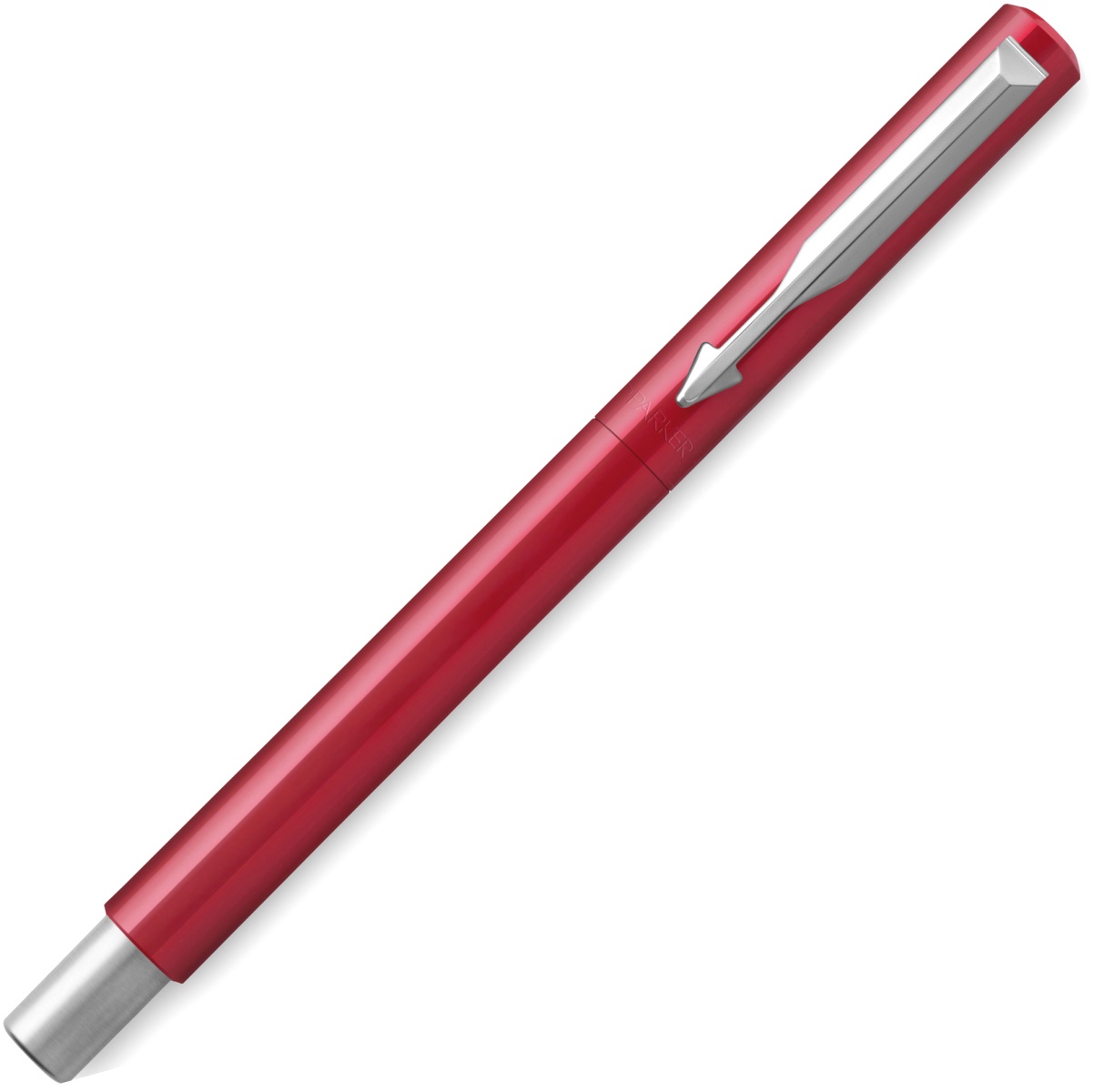  Ручка перьевая Parker Vector Standard F01 Red CT (Перо F), фото 2
