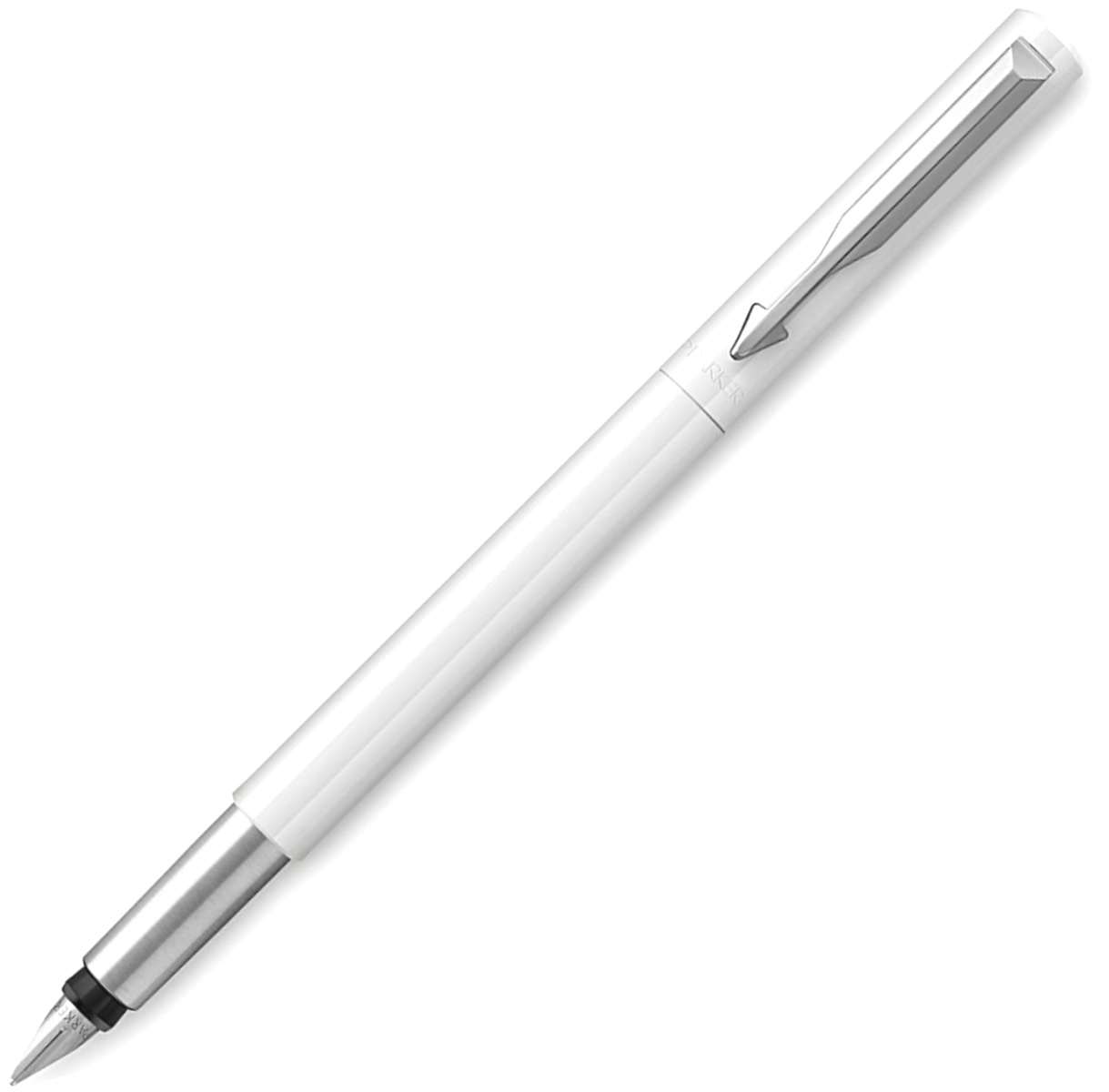  Ручка перьевая Parker Vector Standard F01 White CT (Перо F)