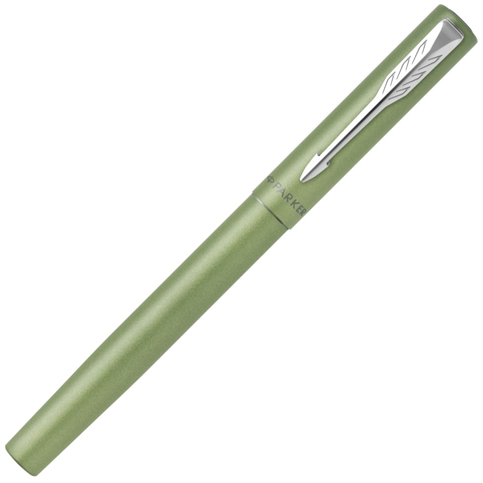  Ручка перьевая Parker Vector XL F21, Green CT (Перо F), фото 2