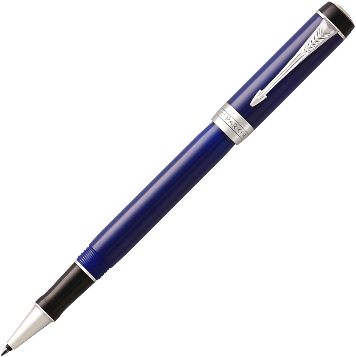  Ручка-роллер Parker Duofold Classic International T74, Blue and Black CT
