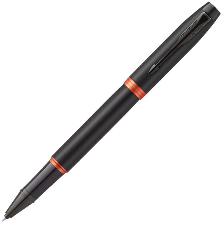  Ручка-роллер Parker IM Vibrant Rings T315, Flame Orange PVD