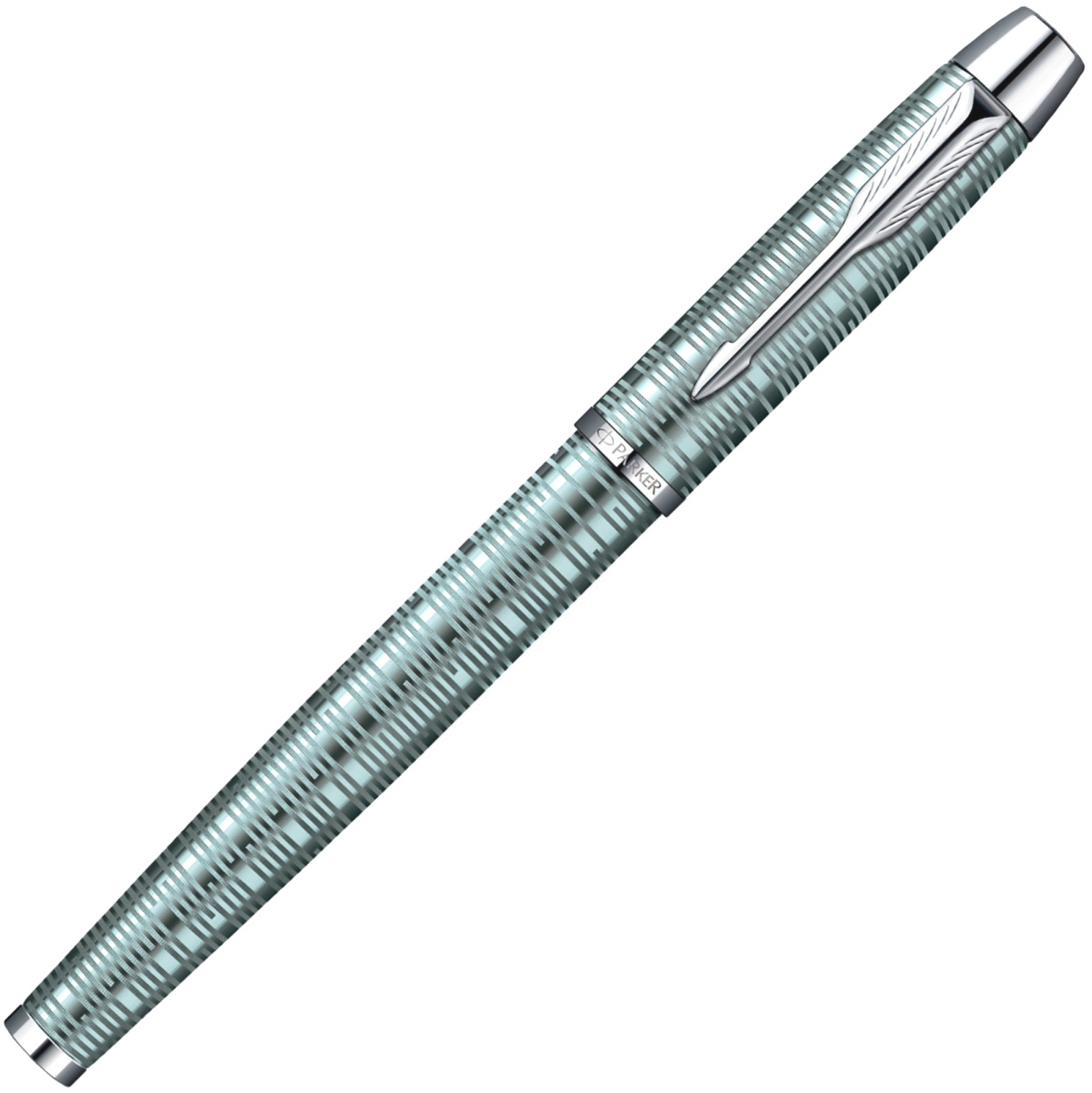 Ручка-роллер Parker I.M. Premium Vacumatic T224, Emerald Pearl CT, фото 2