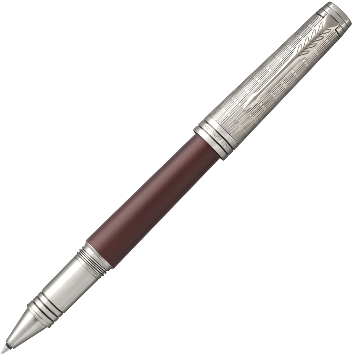 Ручка-роллер Parker Premier Crimson T567, Red RT