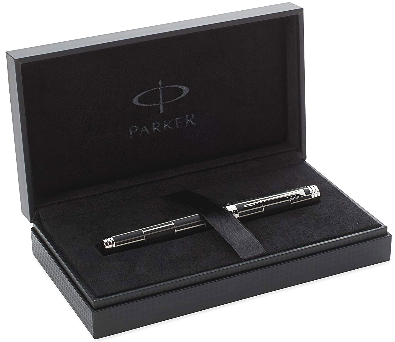 Ручка-роллер Parker Premier Luxury T565, Black СT, фото 4