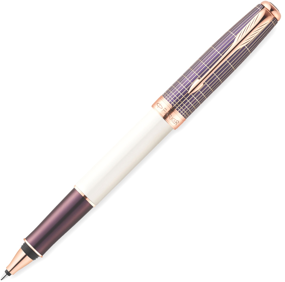 Ручка-роллер Parker Sonnet T533 Special Edition 2015, Contort Purple Cisele