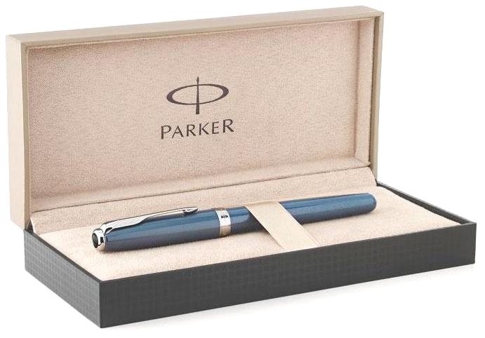 Ручка-роллер Parker Sonnet T533 Special Edition 2015 Secret, Blue Shell, фото 3