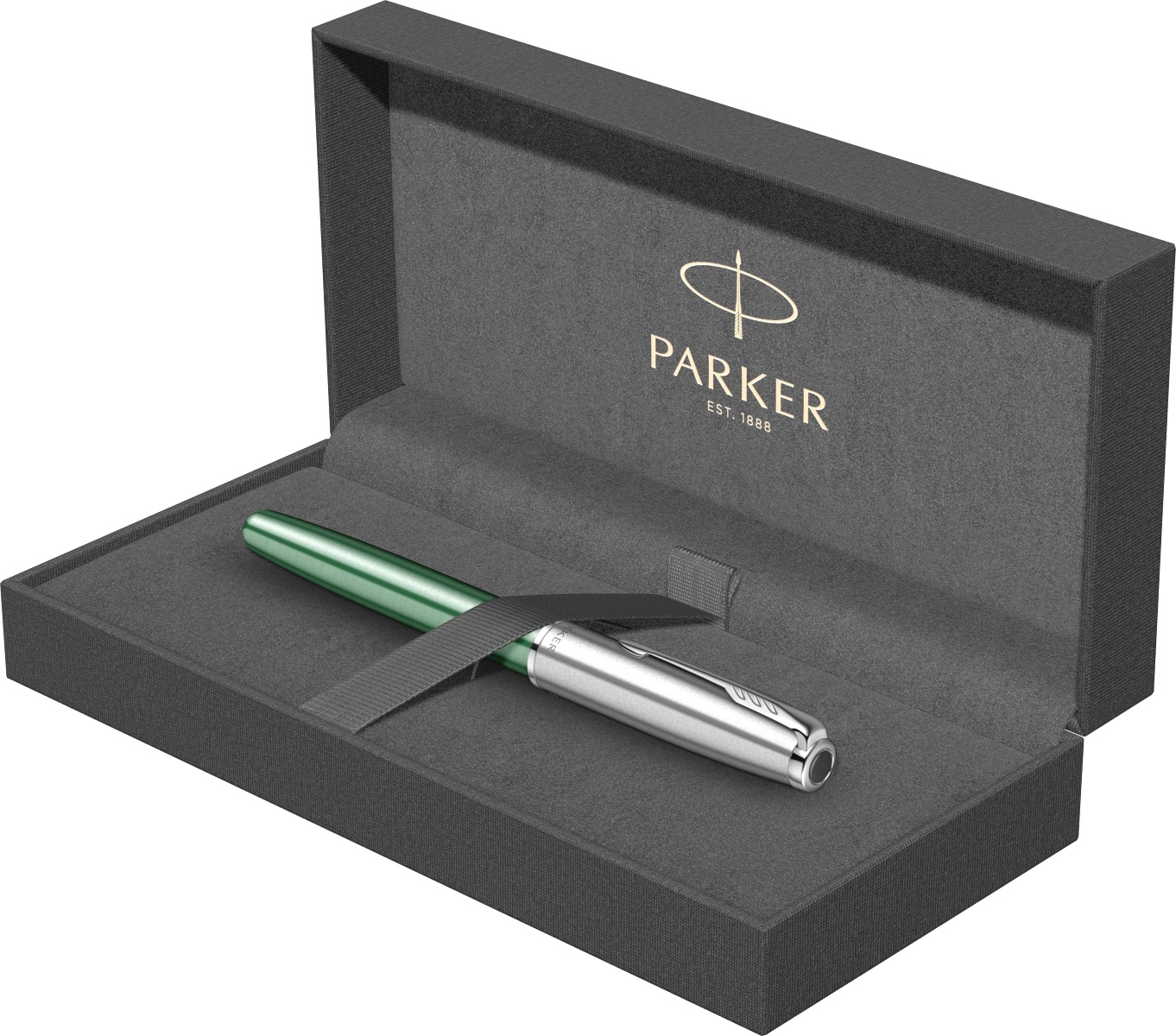  Ручка-роллер Parker Sonnet Essential SB T545, Green CT, фото 10